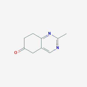 molecular formula C9H10N2O B6594223 5,6,7,8-Tetrahydro-2-methyl-6-quinazolinone CAS No. 944902-18-5