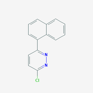 molecular formula C14H9ClN2 B6594283 3-Chloro-6-(1-naphthyl)pyridazine CAS No. 99708-50-6