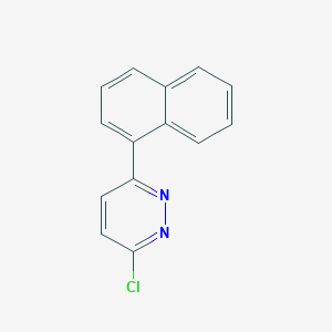 molecular formula C14H9ClN2 B6594283 3-氯-6-(1-萘基)吡哒嗪 CAS No. 99708-50-6