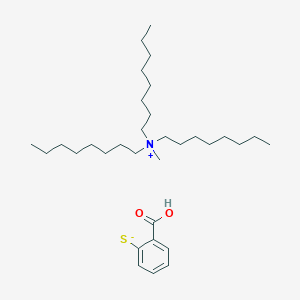 molecular formula C32H59NO2S B6594371 Methyltrioctylammonium 2-mercaptobenzoate CAS No. 1027004-61-0