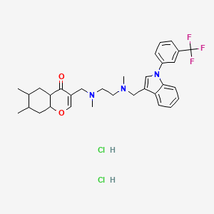 molecular formula C32H40Cl2F3N3O2 B6594387 SPD304Hydrochloride CAS No. 1049741-03-8
