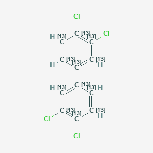 1,2-dichloro-4-(3,4-dichloro(1,2,3,4,5,6-13C6)cyclohexa-1,3,5-trien-1-yl)(1,2,3,4,5,6-13C6)cyclohexa-1,3,5-triene