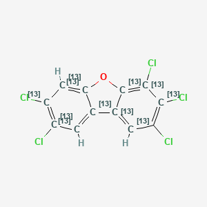 2,3,4,7,8-Pentachlorodibenzofuran-13C12