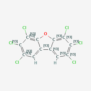2,3,4,6,7,8-Hexachlorodibenzofuran-13C12
