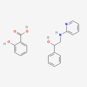 molecular formula C20H20N2O4 B6594586 苯酰胺水杨酸盐 CAS No. 1235-07-0
