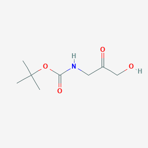 molecular formula C8H15NO4 B6594622 tert-Butyl (3-hydroxy-2-oxopropyl)carbamate CAS No. 1251455-27-2