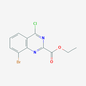 Ethyl 8-bromo-4-chloroquinazoline-2-carboxylate