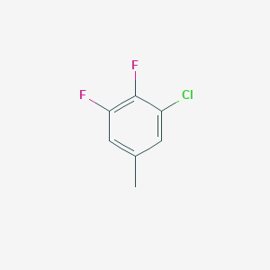 molecular formula C7H5ClF2 B6594672 1-Chloro-2,3-difluoro-5-methylbenzene CAS No. 1261685-47-5
