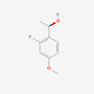 (1R)-1-(2-Fluoro-4-methoxyphenyl)ethan-1-ol