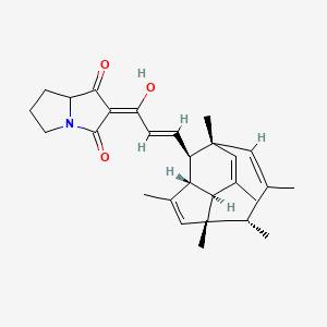 molecular formula C28H35NO3 B6594737 Antibiotic PF 1018 CAS No. 131256-42-3