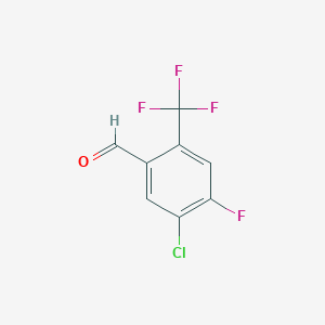 5-Chloro-4-fluoro-2-(trifluoromethyl)benzaldehyde