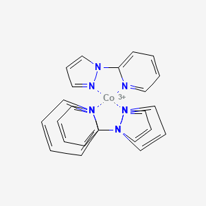 Tris(1-(pyridin-2-yl)-1H-pyrazol)cobalt(III)