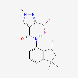 molecular formula C18H21F2N3O B6594776 Inpyrfluxam CAS No. 1352994-67-2