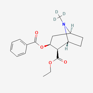 molecular formula C18H23NO4 B6594791 Cocaethylene-d3 CAS No. 136765-30-5