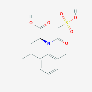 molecular formula C14H19NO6S B6594878 甲草胺-NOA 413173 CAS No. 1418095-19-8