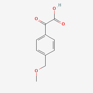 molecular formula C10H10O4 B6594923 (4-Methoxymethylphenyl)oxoacetic acid CAS No. 1443339-17-0