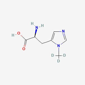 molecular formula C7H11N3O2 B6594942 3-Methylhistidine D3 CAS No. 144868-18-8