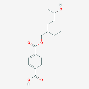molecular formula C16H22O5 B6595026 2-乙基羟基己基对苯二甲酸酯 CAS No. 1684398-38-6