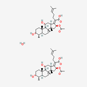 molecular formula C62H98O13 B6595041 Fusidic acid hemihydrate CAS No. 172343-30-5