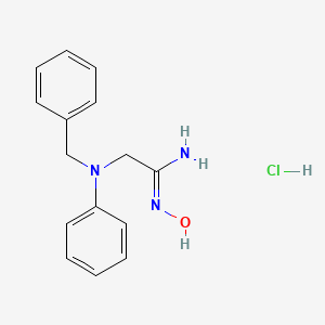 molecular formula C15H18ClN3O B6595344 Cetoxime hydrochloride CAS No. 22204-29-1