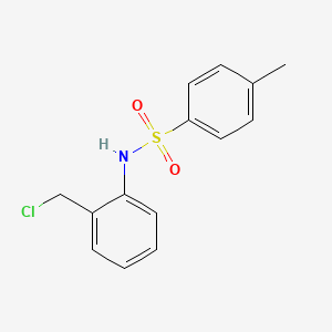 molecular formula C14H14ClNO2S B6595376 N-Tosyl-2-(chloromethyl)aniline CAS No. 243844-35-1