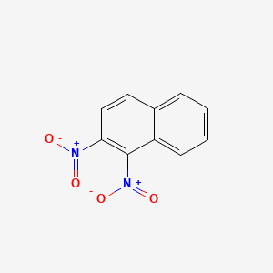 molecular formula C10H6N2O4 B6595378 Dinitronaphthalene CAS No. 24934-47-2