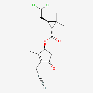 molecular formula C17H18Cl2O3 B6595385 Chloroprallethrin CAS No. 250346-55-5