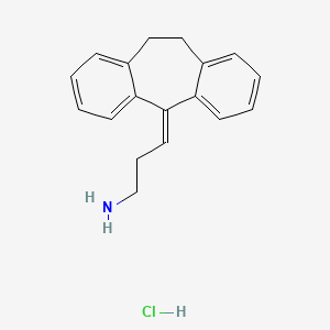 molecular formula C18H20ClN B6595412 Desmethylnortriptyline Hydrochloride CAS No. 25887-71-2