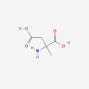 molecular formula C5H9NO4 B6595427 2-Amino-2-methylsuccinic acid CAS No. 2792-66-7