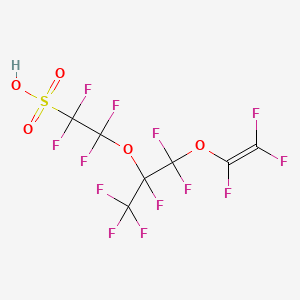 molecular formula C7HF13O5S B6595464 1-(Trifluorovinyloxy)-2-(2-sulfotetrafluoroethoxy)hexafluoropropane CAS No. 29311-67-9