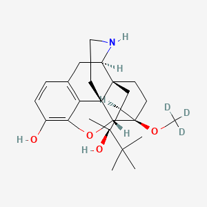 molecular formula C25H35NO4 B6595575 去甲布诺啡-d3 CAS No. 350482-19-8
