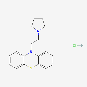 molecular formula C18H21ClN2S B6595835 Pyrathiazine hydrochloride CAS No. 522-25-8
