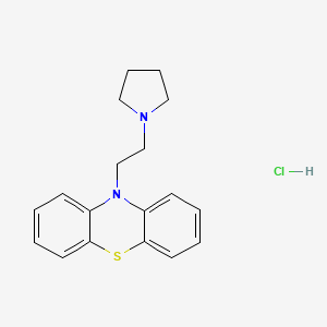 molecular formula C18H21ClN2S B6595835 盐酸吡拉硫嗪 CAS No. 522-25-8