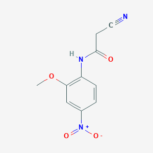 2-cyano-N-(2-methoxy-4-nitrophenyl)acetamide