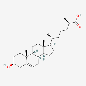3beta-Hydroxy-5-cholestenoic acid
