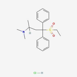 gamma-(Ethylsulfonyl)-N,N,alpha-trimethyl-gamma-phenylbenzenepropanamine hydrochloride