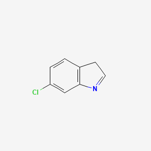 molecular formula C8H6ClN B6596141 6-Chloro-3H-indole CAS No. 754156-53-1