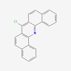 molecular formula C21H12ClN B6596339 7-氯二苯并[c,h]吖啶 CAS No. 859745-06-5