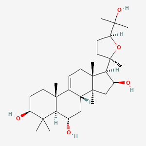molecular formula C30H50O5 B6596355 环芪甙元 CAS No. 86541-79-9