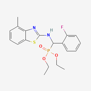 molecular formula C19H22FN2O3PS B6596367 Dufulin CAS No. 882182-49-2