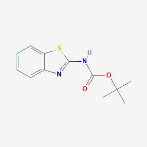 molecular formula C12H14N2O2S B065964 Tert-butyl benzo[d]thiazol-2-ylcarbamate CAS No. 179626-68-7