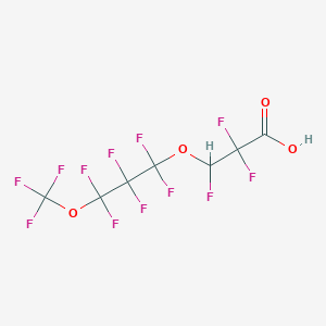 2,2,3-Trifluoro-3-(1,1,2,2,3,3-hexafluoro-3-(trifluoromethoxy)propoxy)propanoic acid