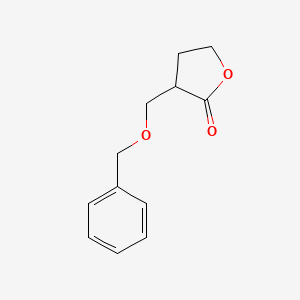 molecular formula C12H14O3 B6596510 3-(benzyloxymethyl)dihydrofuran-2(3H)-one CAS No. 933770-71-9