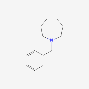 molecular formula C13H19N B6596673 1-苄基氮杂环戊烷 CAS No. 20422-13-3