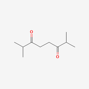 molecular formula C10H18O2 B6596739 2,7-dimethyloctane-3,6-dione CAS No. 51513-41-8
