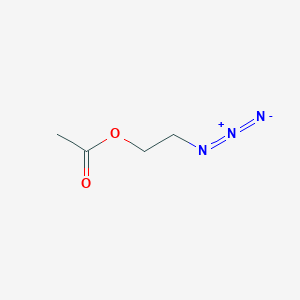 molecular formula C4H7N3O2 B6596805 2-azidoethyl acetate CAS No. 71879-65-7