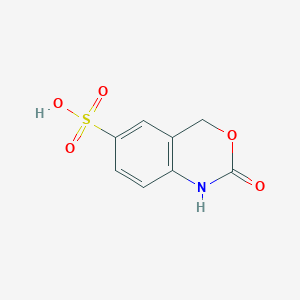 molecular formula C8H7NO5S B6596855 2-oxo-2,4-dihydro-1H-3,1-benzoxazine-6-sulfonic acid CAS No. 1955541-45-3