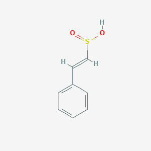molecular formula C8H8O2S B6596869 (E)-2-phenylethene-1-sulfinic acid CAS No. 714191-34-1