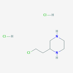 B6596900 2-(2-chloroethyl)piperazine dihydrochloride CAS No. 5167-09-9