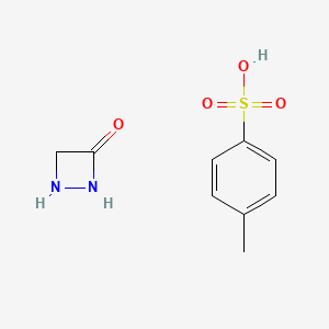 1,2-diazetidin-3-one, 4-methylbenzene-1-sulfonic acid